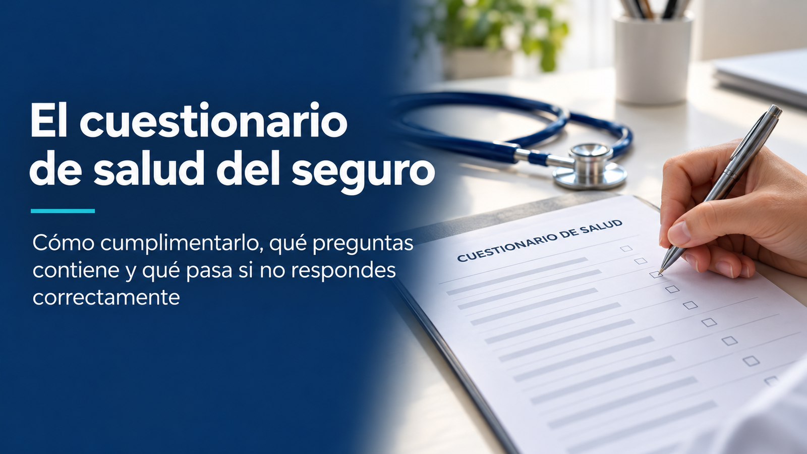 cuestionario de salud seguro